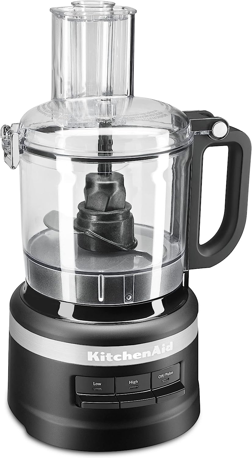 KitchenAid KFP0718BM Food Processor. 7 cup. Matte Black