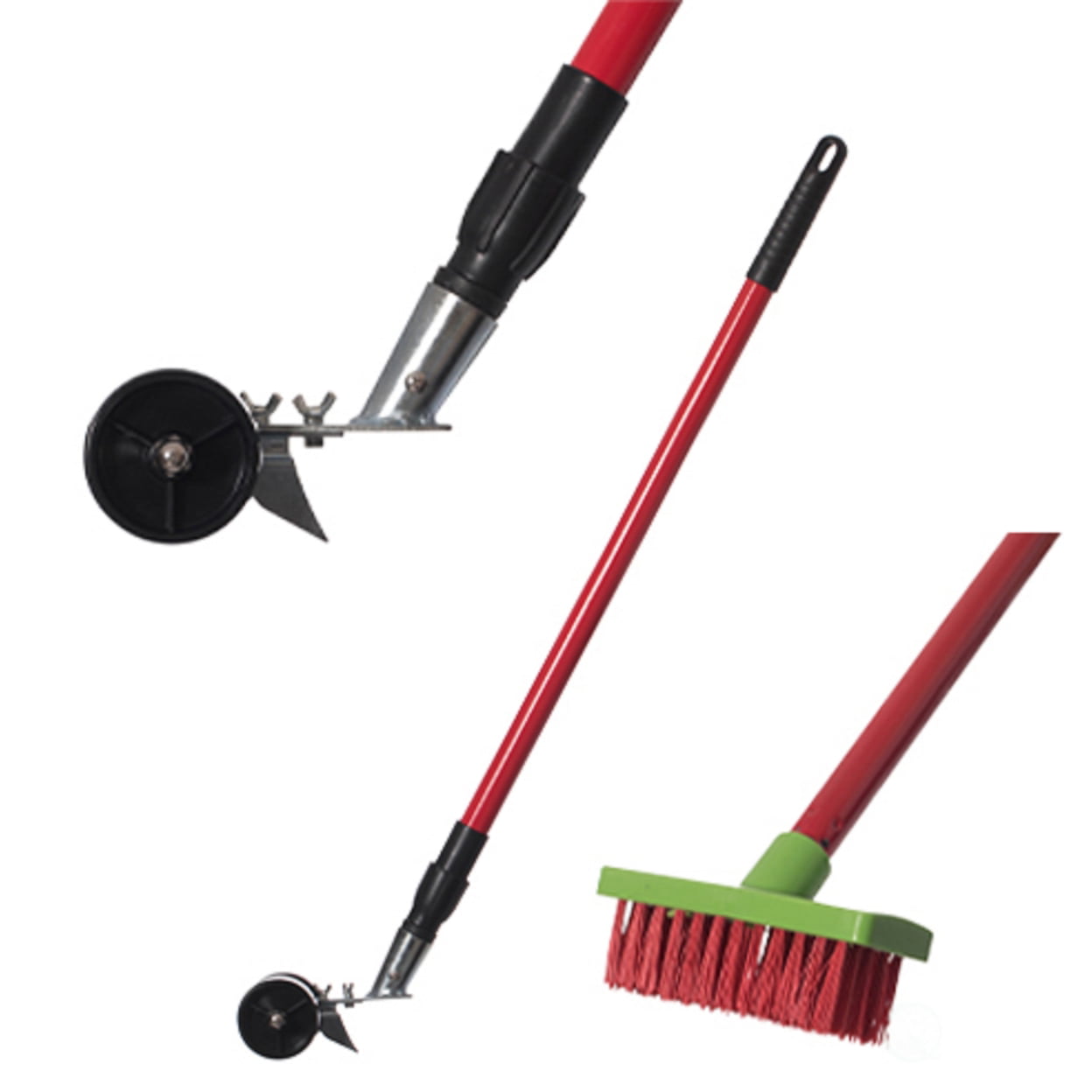 Outdoor Garden Patio Multi Tool Root Removal. Hand Weeding. Weed Puller Broom with Extendable Handle. For Driveways