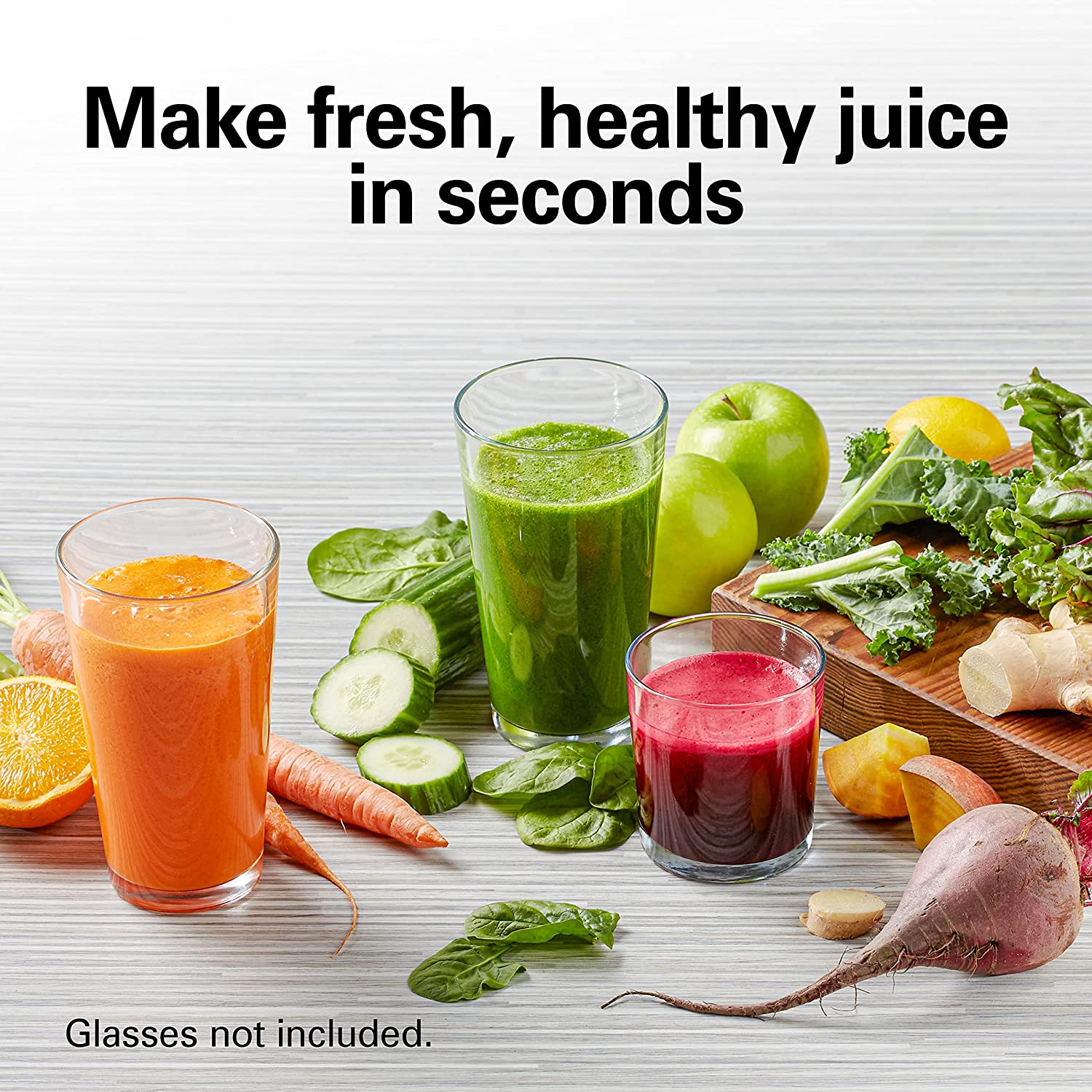 Hamilton Beach Juicer Machine. Big Mouth Large 3 Feed Chute for Whole Fruits and Vegetables. Easy to Clean. Centrifugal Extractor. BPA Free. 800W Motor. Black