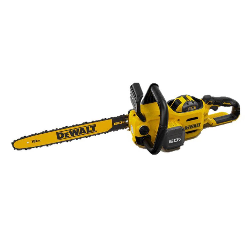 DEWALT DCCS672X1 60V MAX 18in. Brushless Cordless Battery Powered Chainsaw Kit with (1) FLEXVOLT 3Ah Battery & Charger