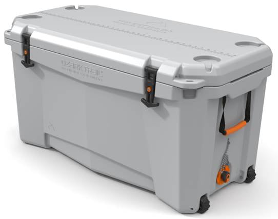 Ozark Trail 110 Qt High Performance Wheeled Hard Chest Cooler. Gray