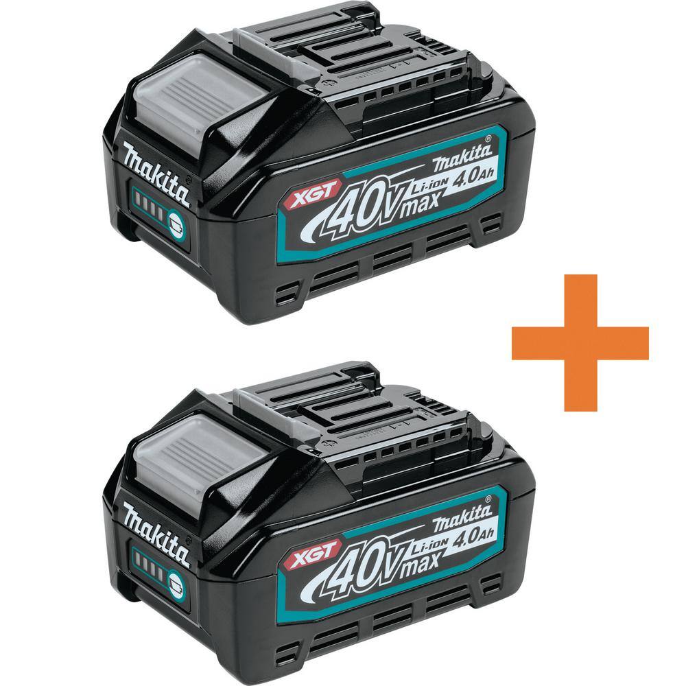 Makita BL4040-BL4040 40V Max XGT 4.0Ah Battery and 40V Max XGT 4.0Ah Battery