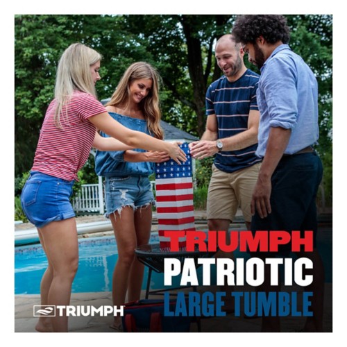 Triumph Large Patriotic Tumble Tower Set