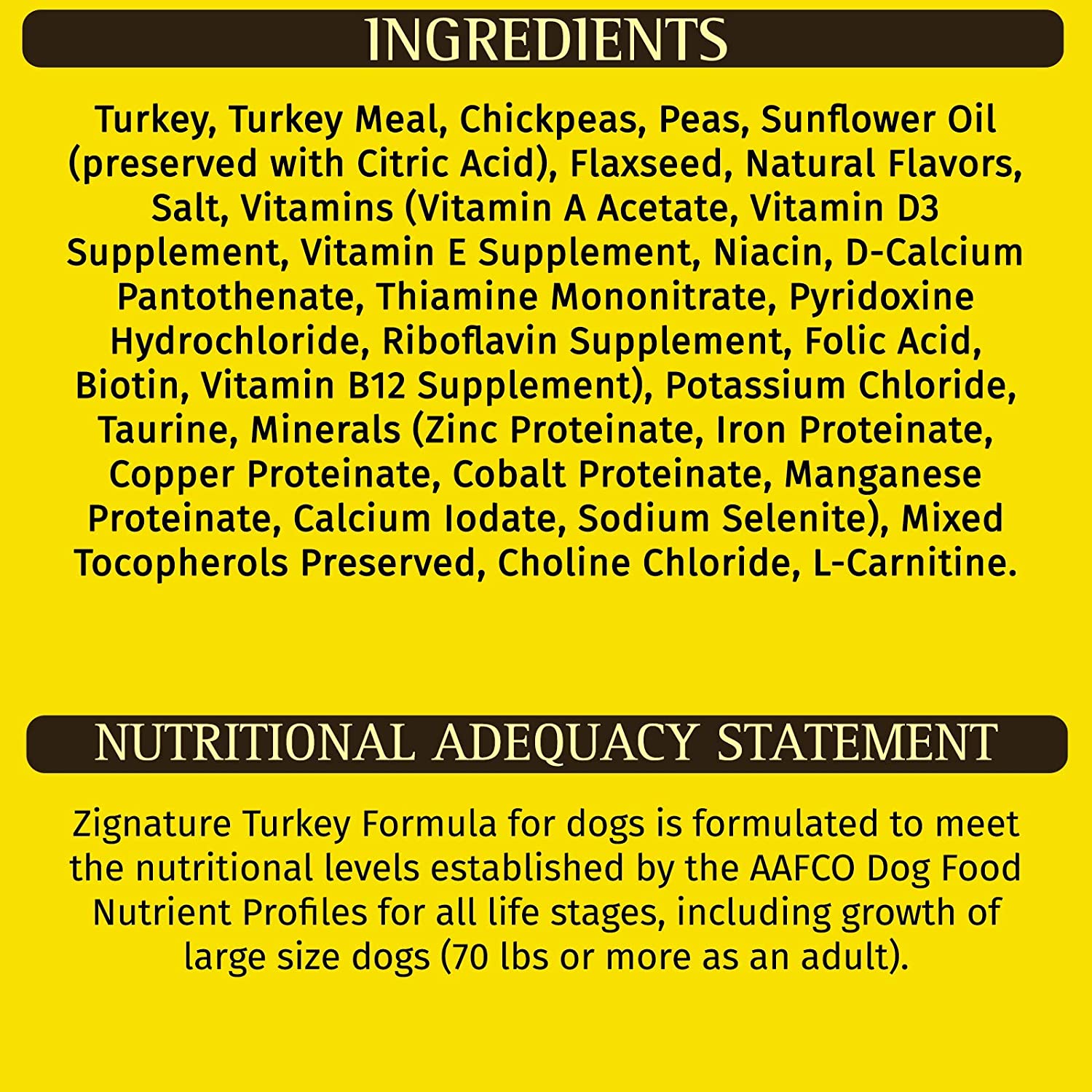 Zignature Limited Ingredient Diet Grain Free Turkey Formula Dry Dog Food 25 lb
