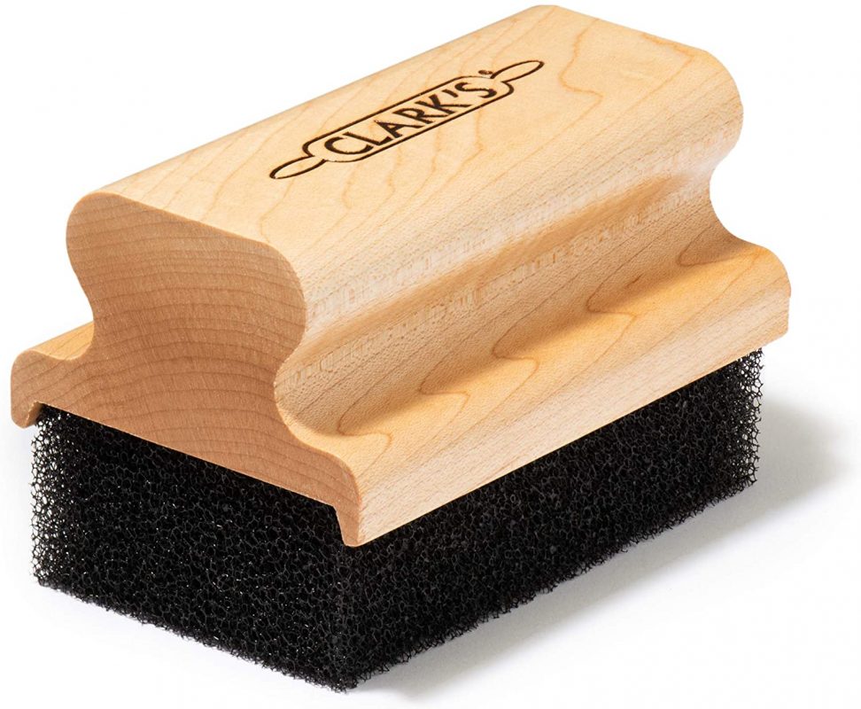 CLARK-S Cutting Board Oil & Wax Applicator - Large Wood Applicator for Food Grade Mineral Oil on Cutting board