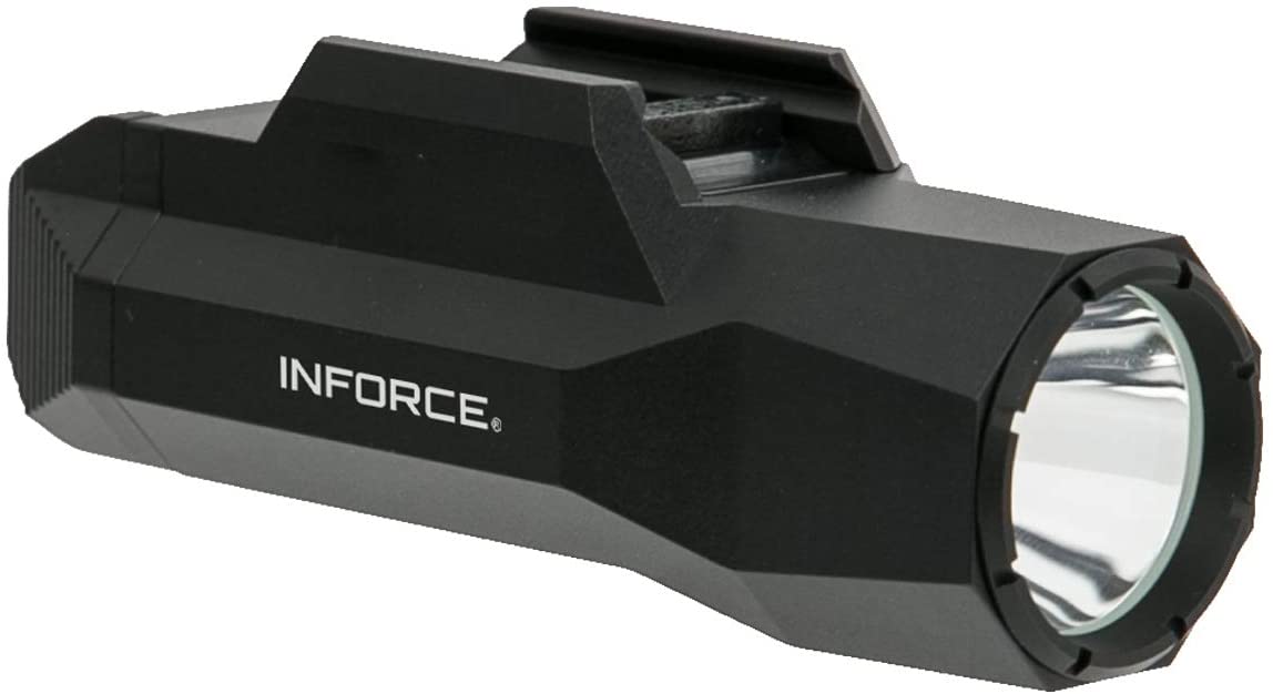 Inforce WILD2 Pistol Mounted Light 1.000 Lumens White Light Black Body WLD2-05-1
