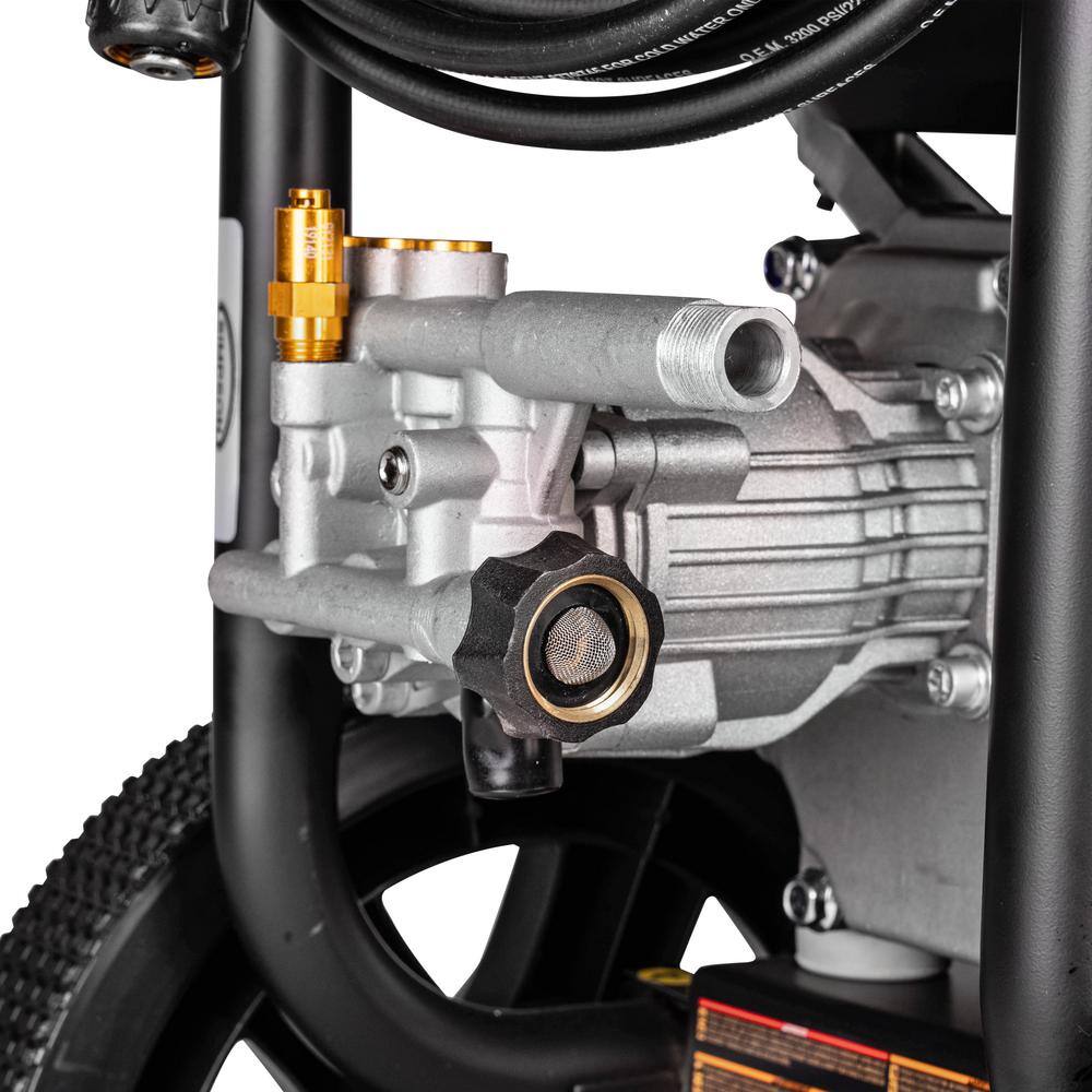 SIMPSON MS61222S 3100 PSI at 2.3 GPM CRX 165 with OEM Technologies Axial Cam Pump Cold Water Premium Residential Gas Pressure Washer