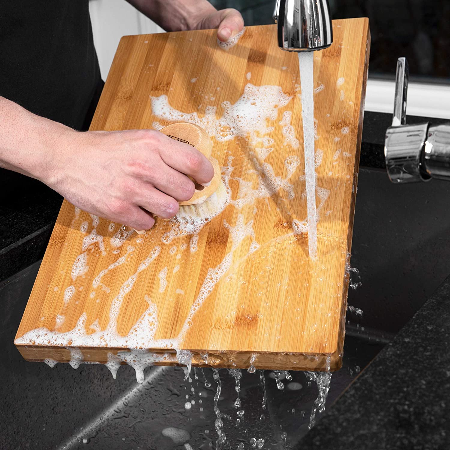 CLARK-S Cutting Board Soap (12oz) - Enriched with Lemon & Orange Oils