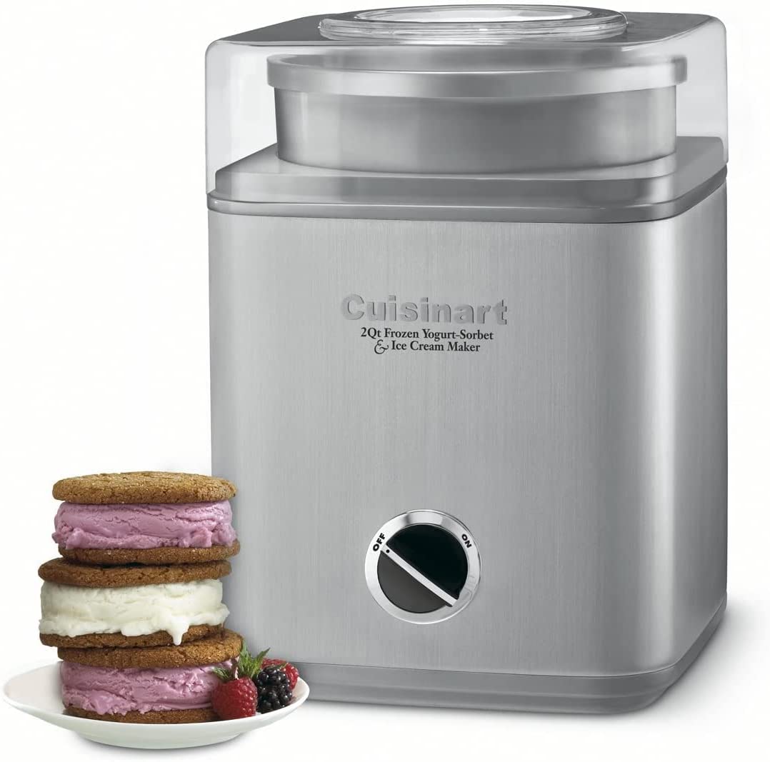 Cuisinart ICE30BC Ice Cream Maker. 2-Qt. Silver
