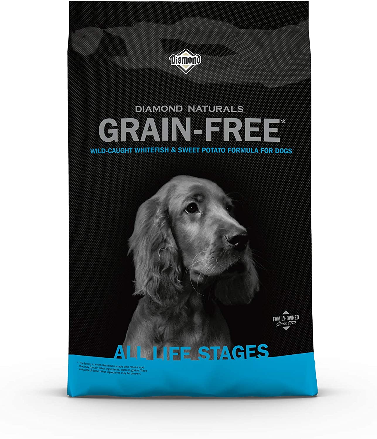 Diamond Naturals Grain Free Real Meat Recipe Premium Dry Dog Food With Real Fish 28Lb