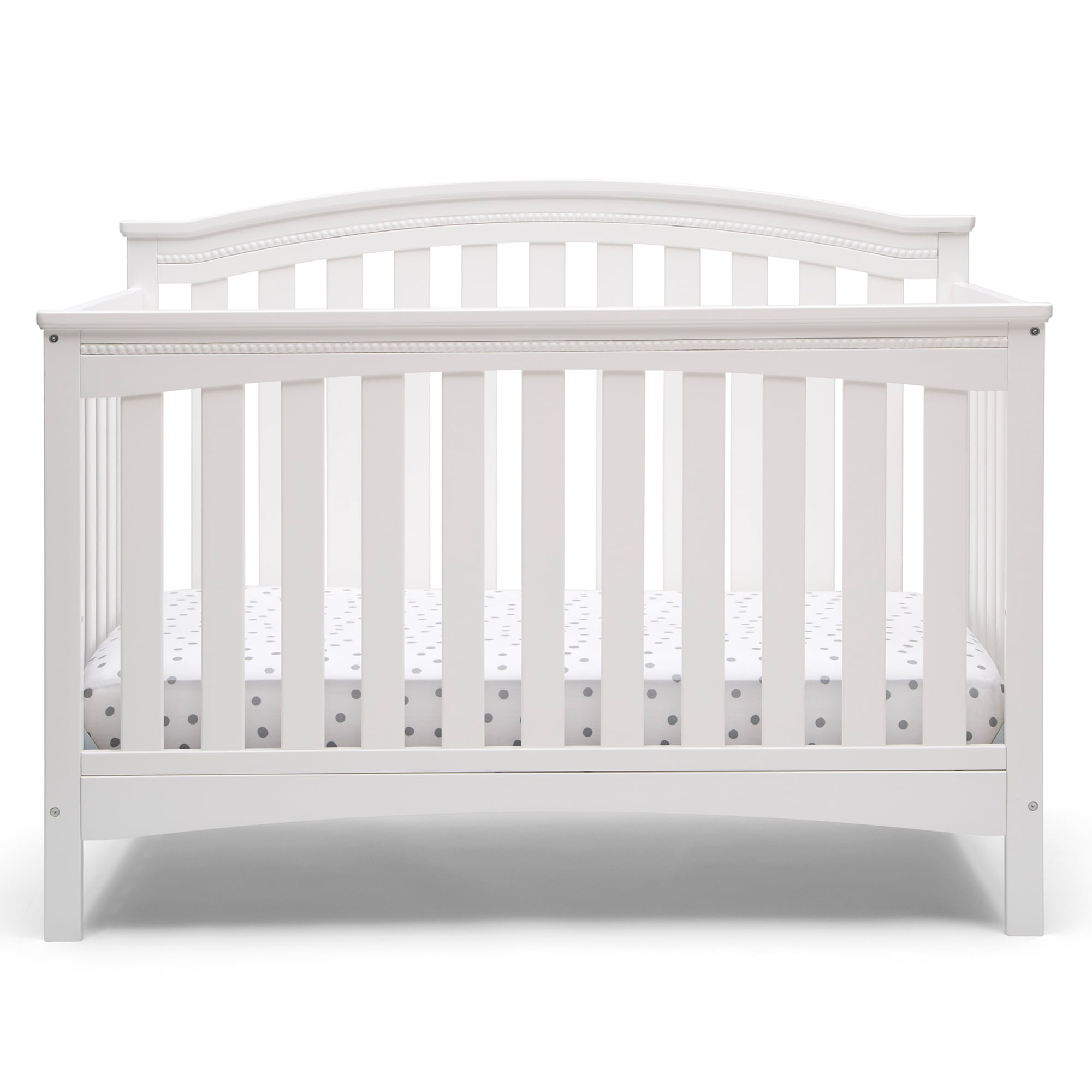 Delta Children Waverly 6-in-1 Convertible Baby Crib. Bianca White