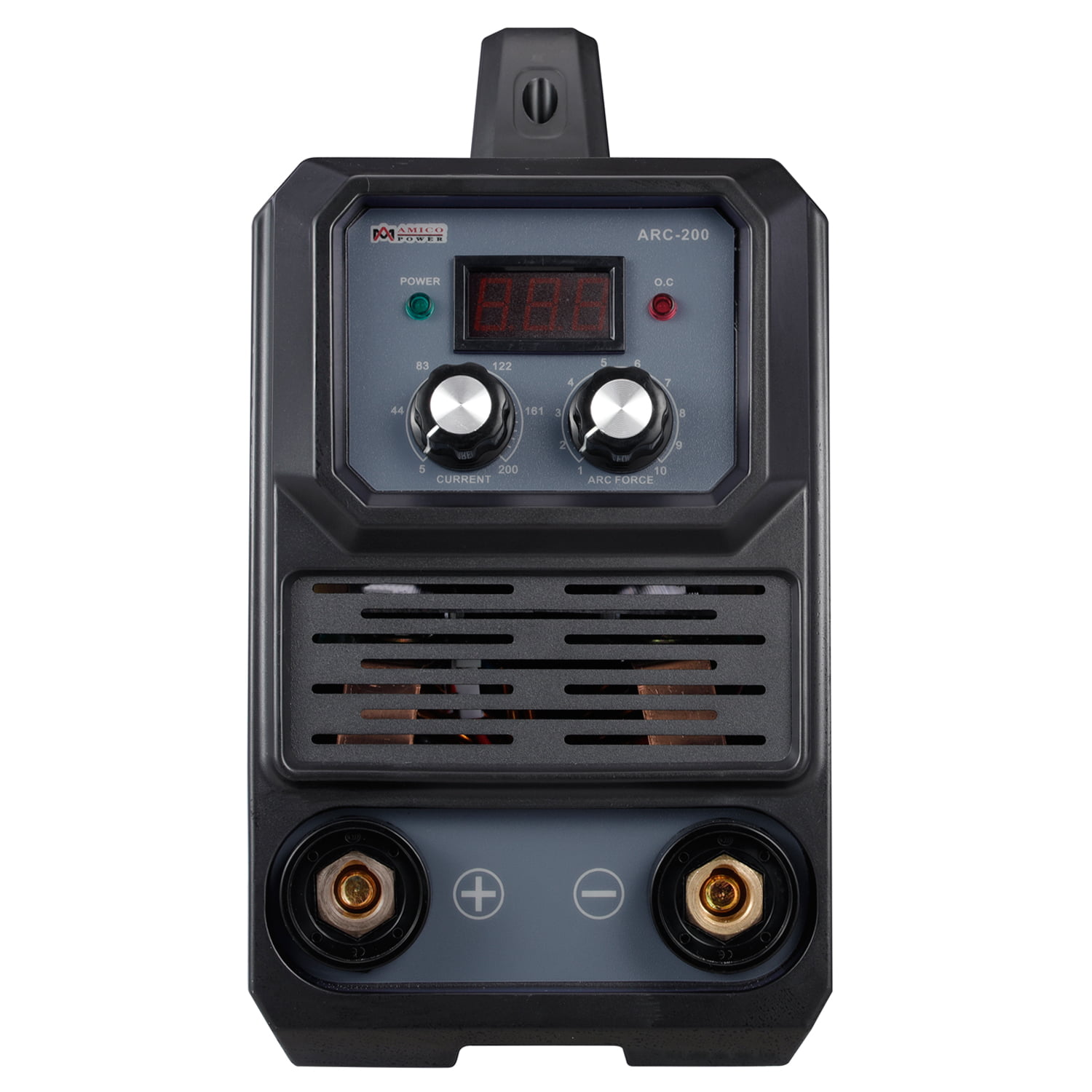 Amico ARC-200. Professional Stick Arc Lift-TIG Welding Machine. 80% Duty Cycle. 100-250V Wide Voltage Welder