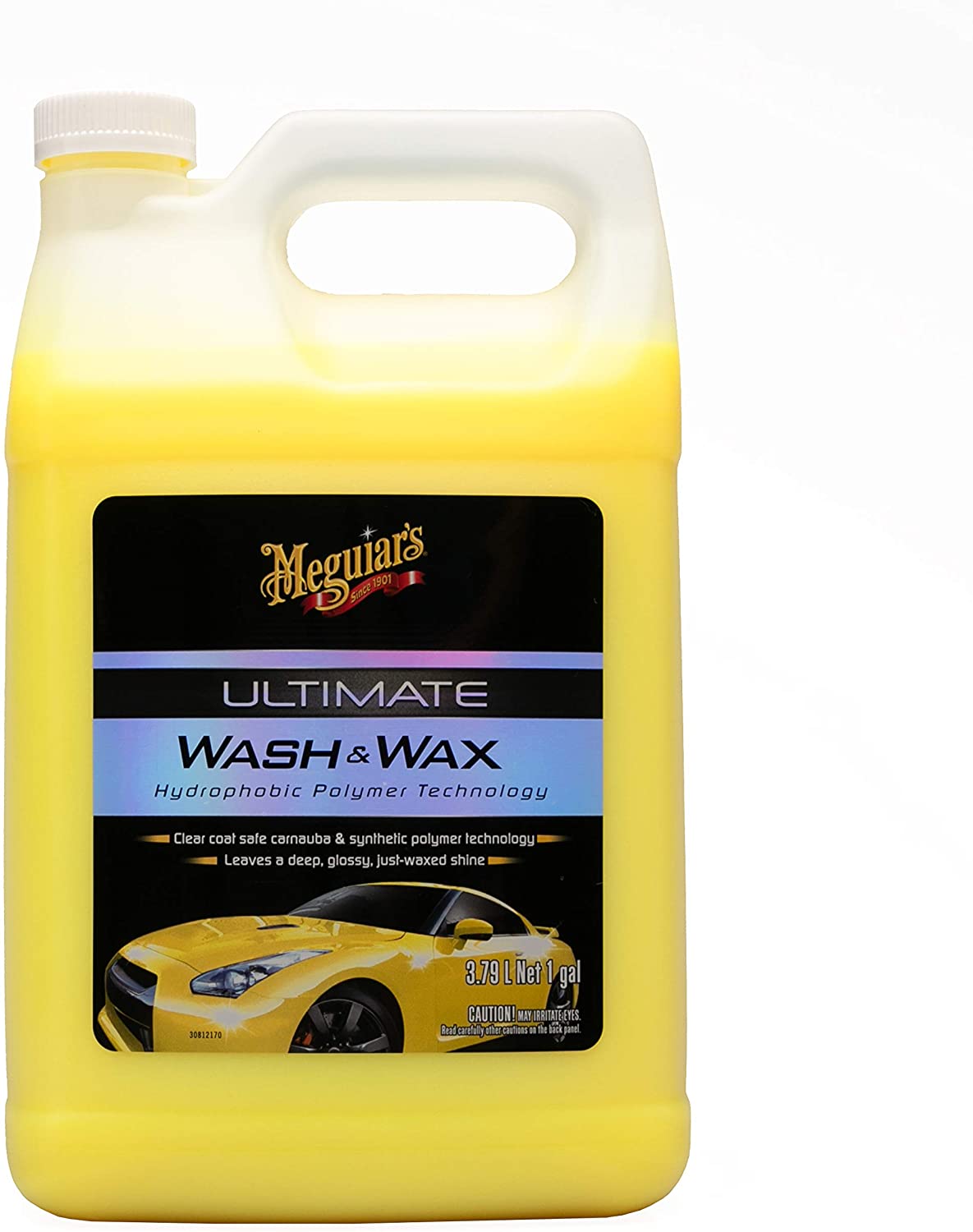 Meguiar-s G17701 Ultimate Wash & Wax. Car Polishes 1 Gallon
