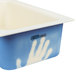 Carlisle CM1100C1402 Coldmaster CoolCheck Full Size White Cold ABS Plastic Food Pan - 6″ Deep