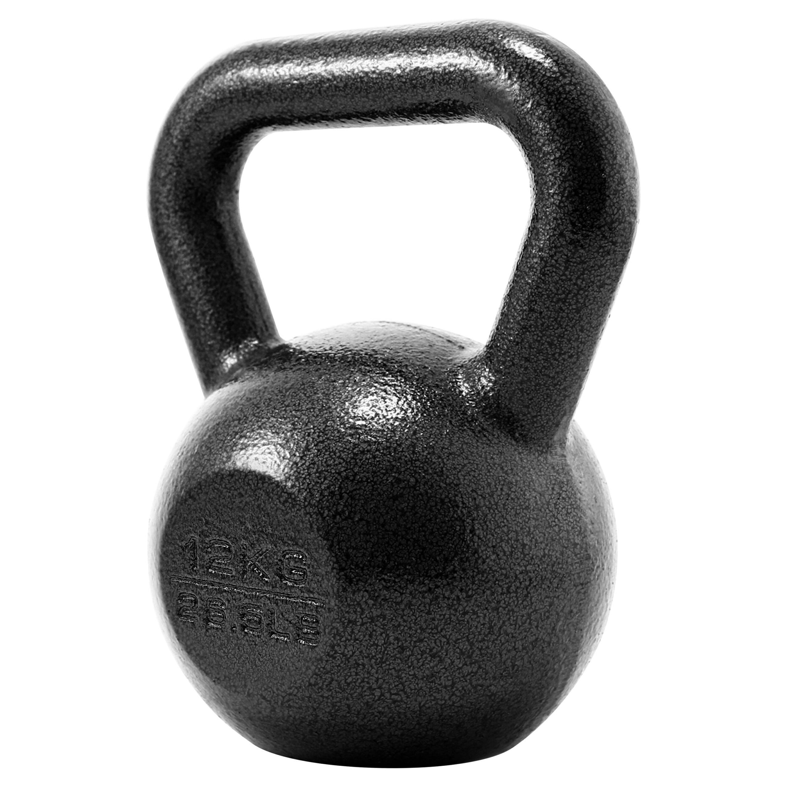 Athletic Works 12KG Kettlebell. Durable Hammertone Finish. 26.5lbs