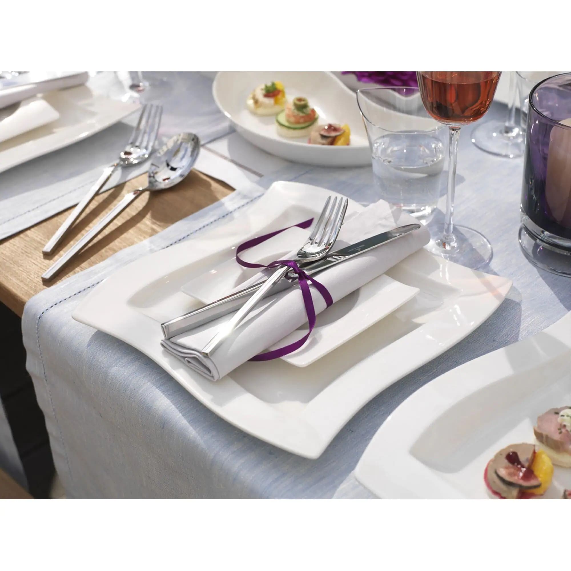Villeroy & Boch New Wave 64-Piece Stainless Steel Flatware