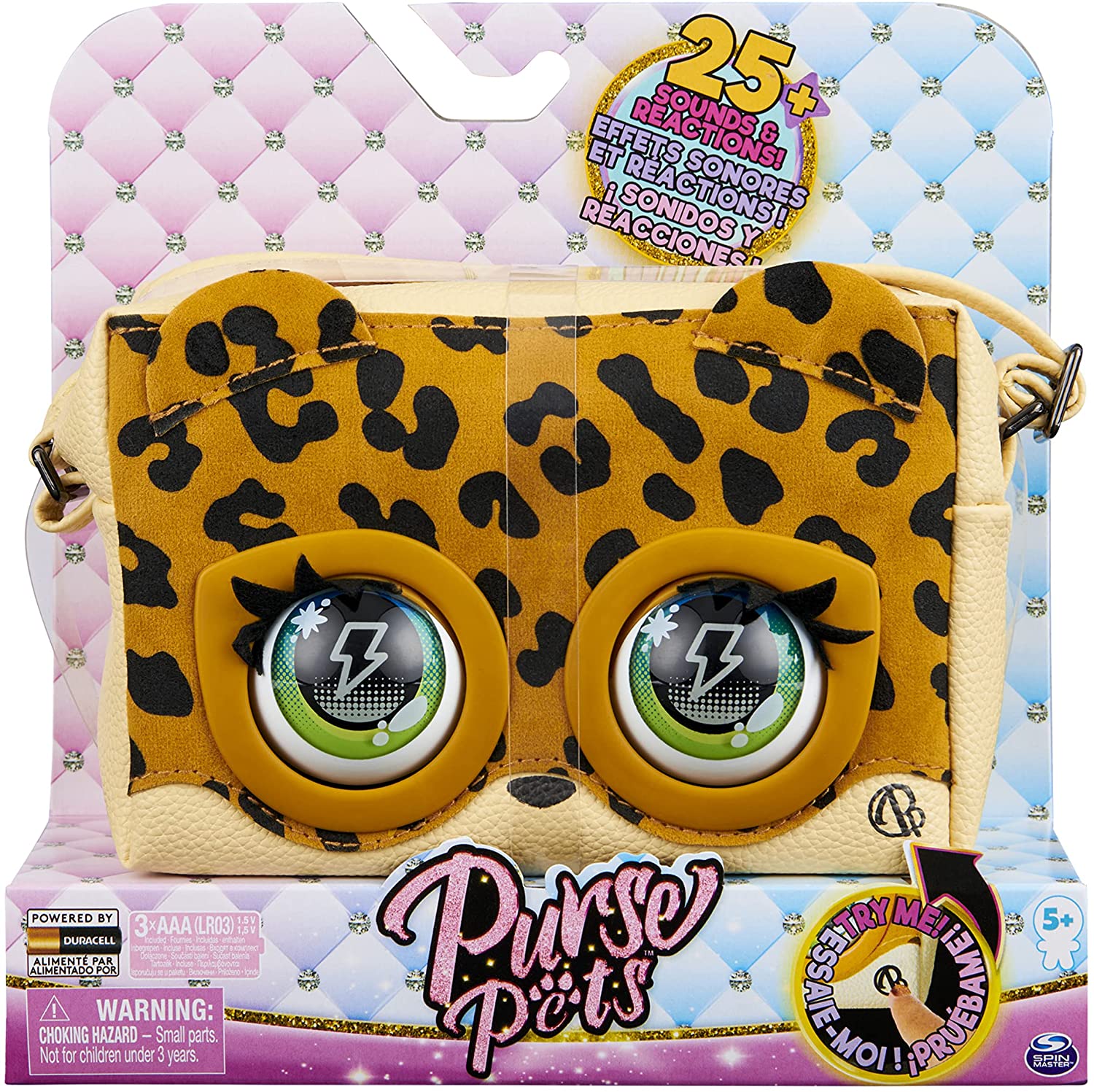 Purse Pets Leoluxe Leopard Interactive with Over 25 Sounds. Reactions