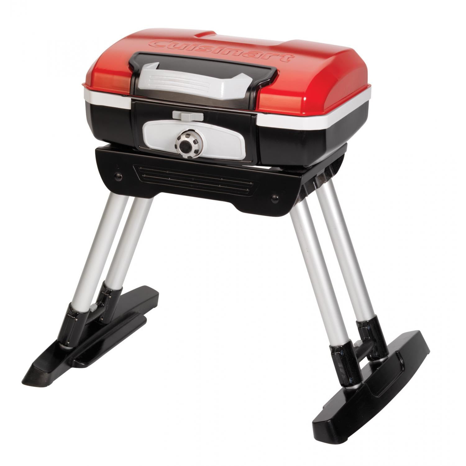 Cuisinart Petit Gourmet Gas Grill With VersaStand - Red - CGG-180