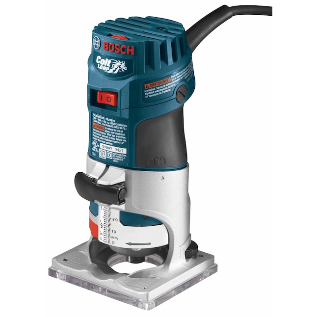 Bosch PR20EVS 1/4-in-Amp 1-HP Variable Speed Fixed Corded Router (Tool Only)