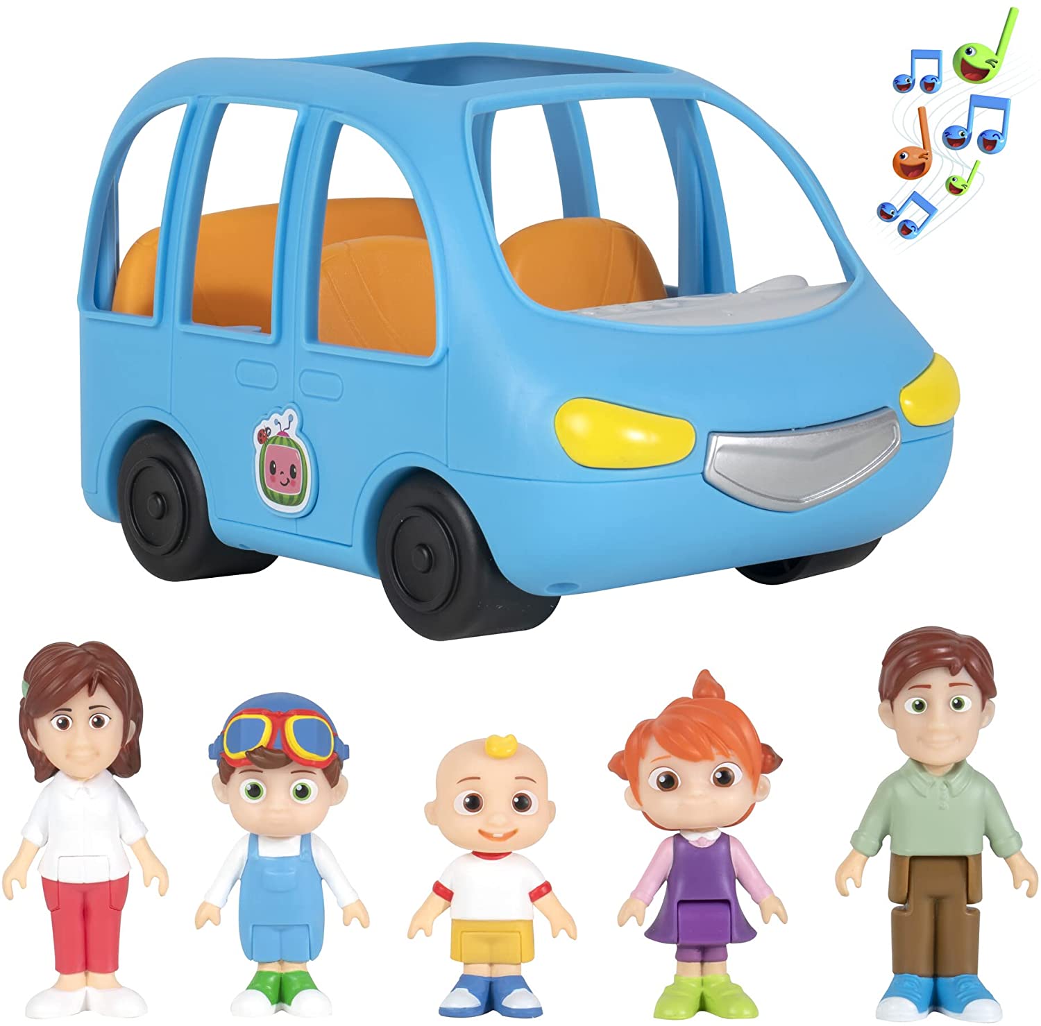 CoComelon Deluxe Family Fun Car. with Sounds