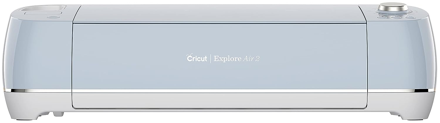 Cricut Explore Air 2 - A DIY Cutting Machine for all Crafts. Create Customized Cards. Home Decor & More. Bluetooth Connectivity. Compatible with iOS. Android. Windows & Mac. Blue
