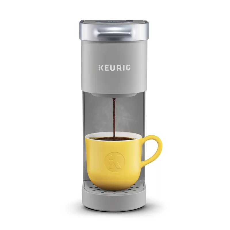 Keurig K-Mini Coffee Maker. Single Serve K-Cup Pod Coffee Brewer. 6 to 12 oz. Brew Sizes. Studio Gray