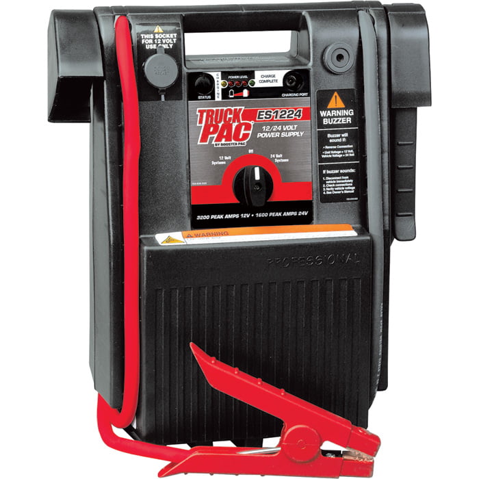 Truck Pac 12/24 Volt Jump Starter - 3000 Peak Amps. Model# ES1224