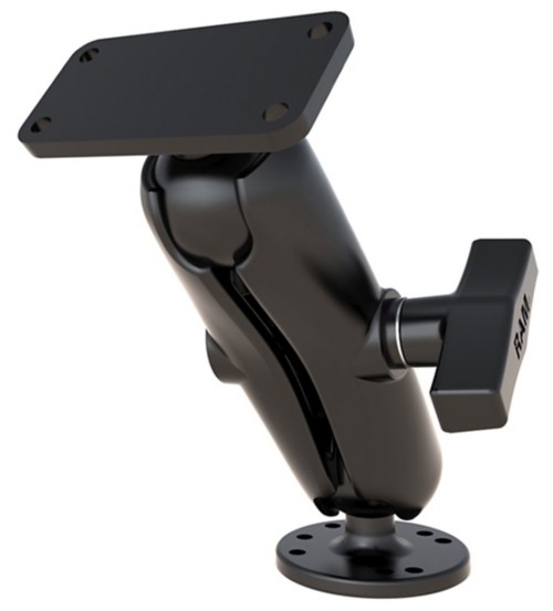 RAM Drill-Down Double Ball Mount for Humminbird Helix 5