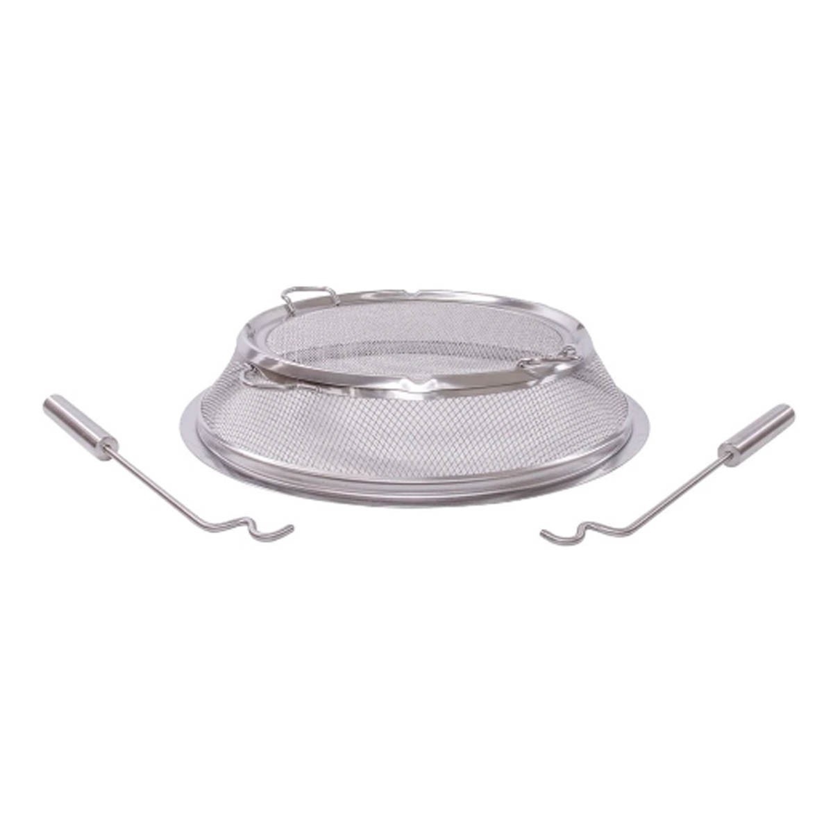 Solo Stove Bonfire Shield Stainless Steel Fire Pit Spark Protector Screen Mesh Protective Spark Screen for Backyard and Outdoor Fire Pits Hot Embers