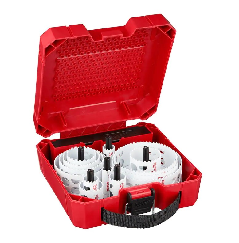 Milwaukee 49-22-4171 Hole Dozer General Purpose Bi-Metal Hole Saw Set (21-Piece)