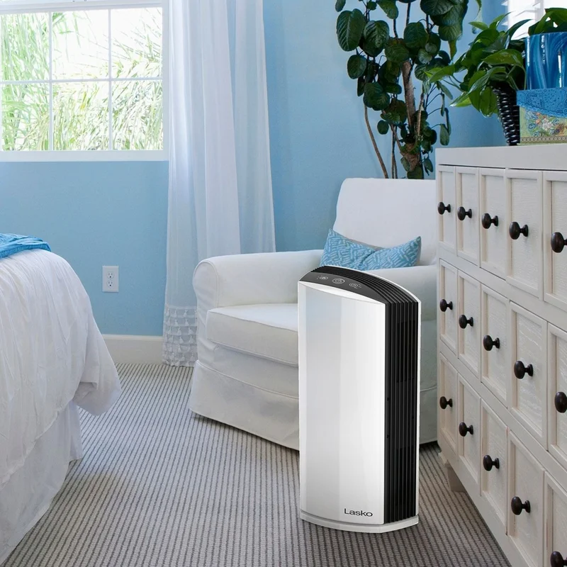 Lasko LP300 HEPA Filter Room Air Purifier with Total Protect Filtration