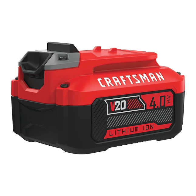 CRAFTSMAN  20-Volt Max 4 Ah Rechargeable Lithium Ion (Li-Ion) Cordless Power Equipment Battery