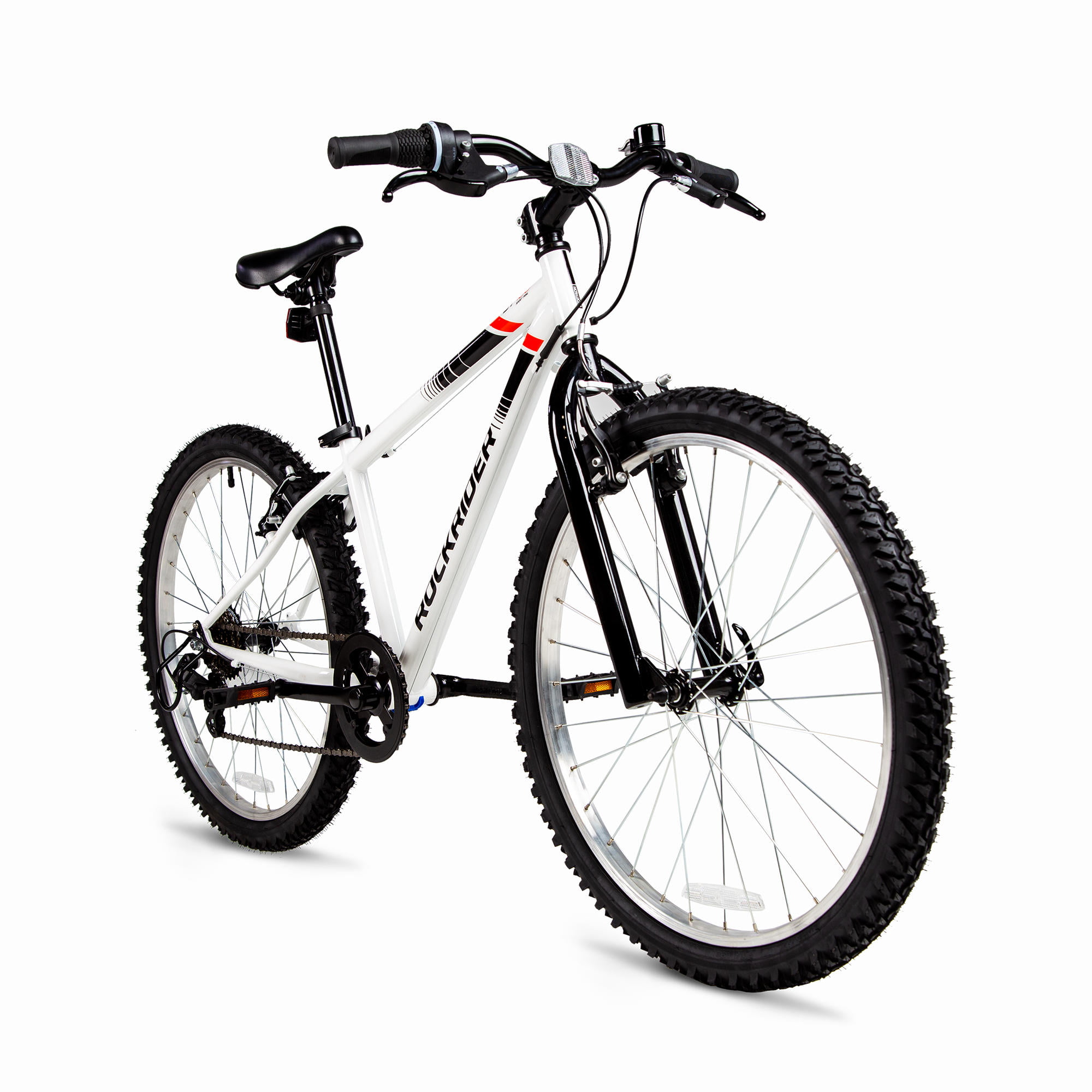 Decathlon Rock Rider ST100. 24″ Kids Mountain Bike. 4-5″ to 4-11”. White
