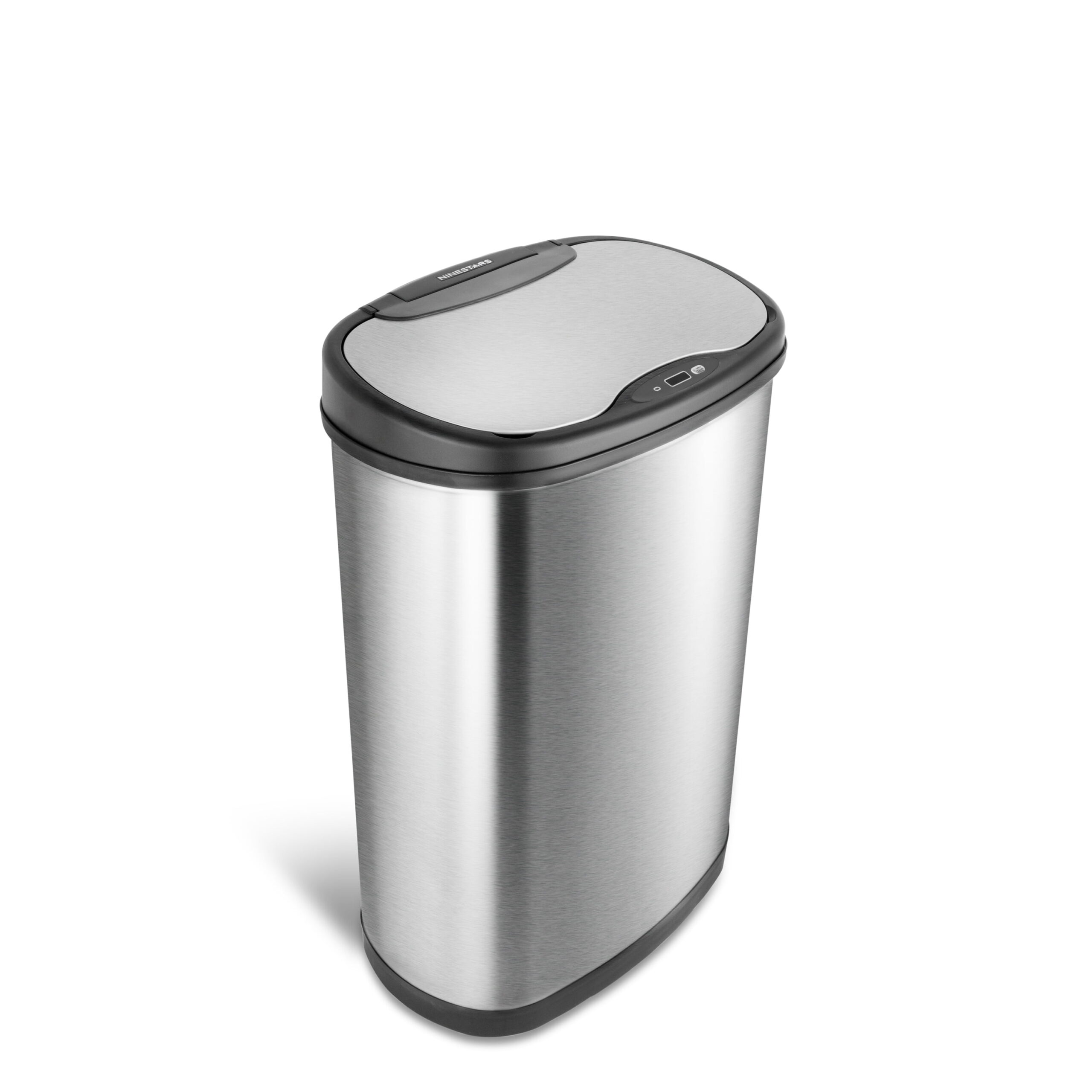 Nine Stars 13.2 Gallon Trash Can. Motion Sensor Kitchen Trash Can. Stainless Steel