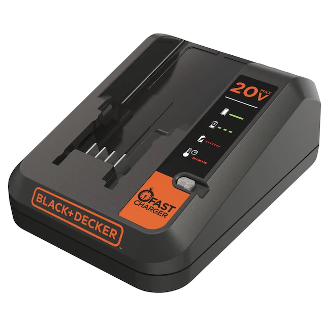 BLACK+DECKER BDCAC202B 20-Volt Max Power Tool Battery Charger