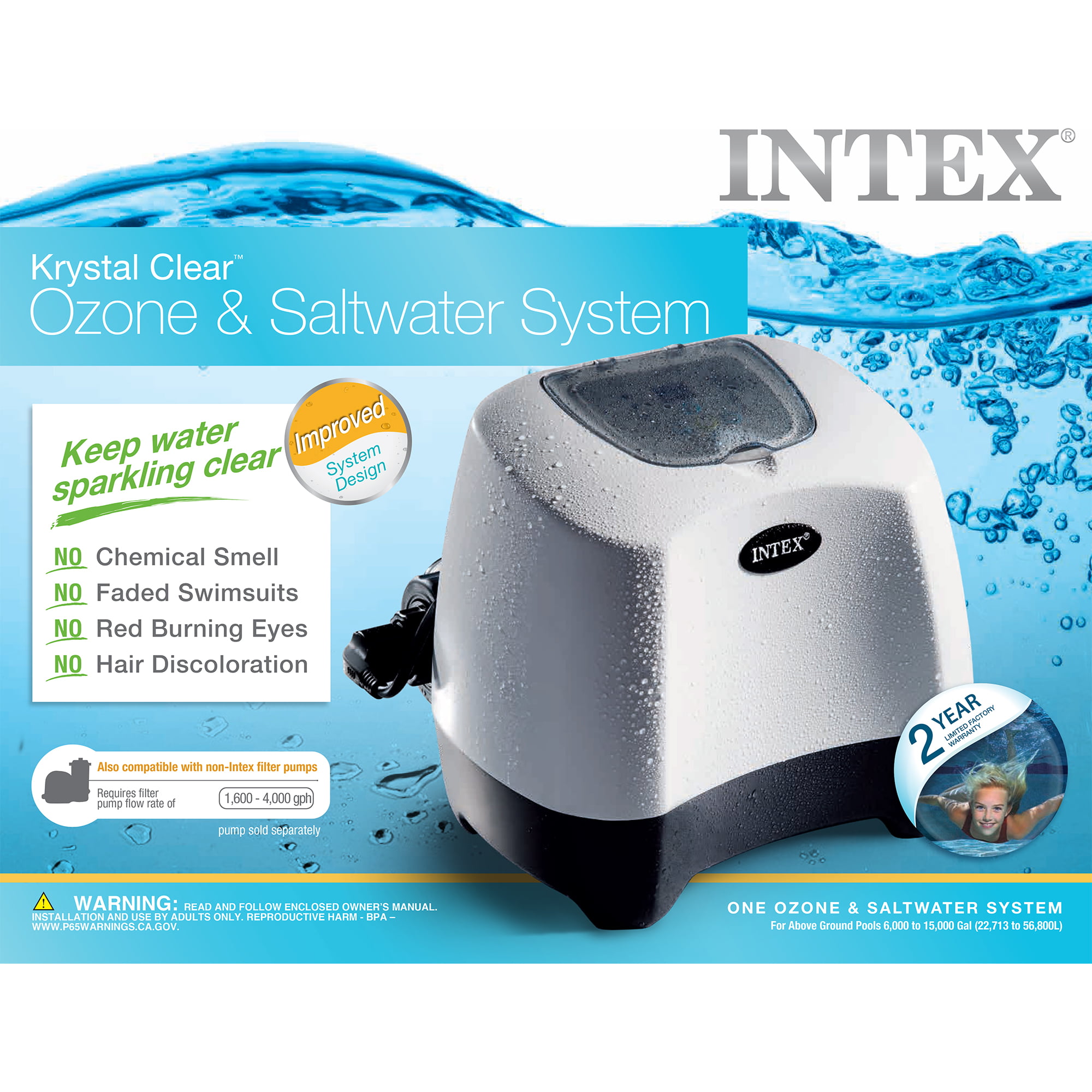 Intex  Saltwater System for Above Ground Pools