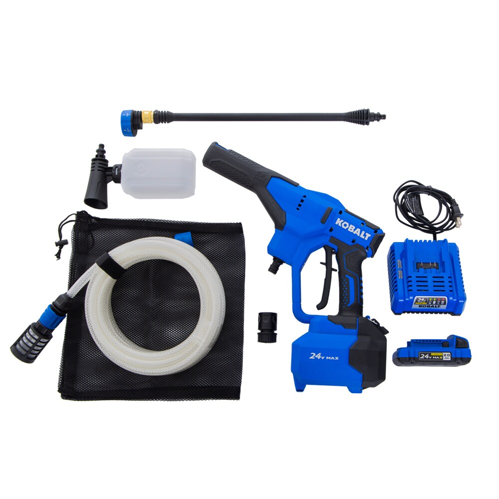 Kobalt 24V Power Cleaner 320 PSI 1.2-Gallons-GPM Water Electric Pressure Washer