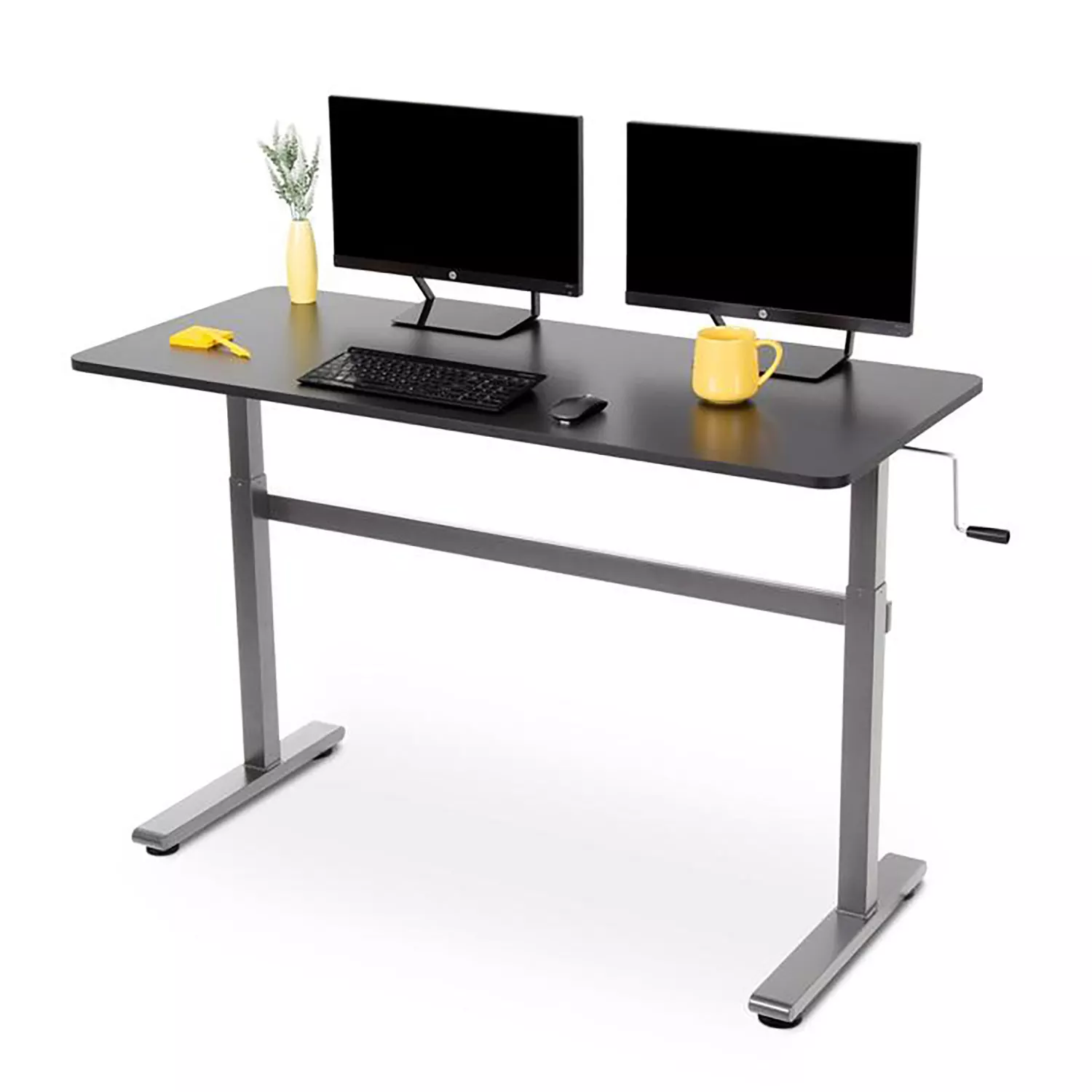 55″ Standing Desk with Hand Crank. Assorted Colors