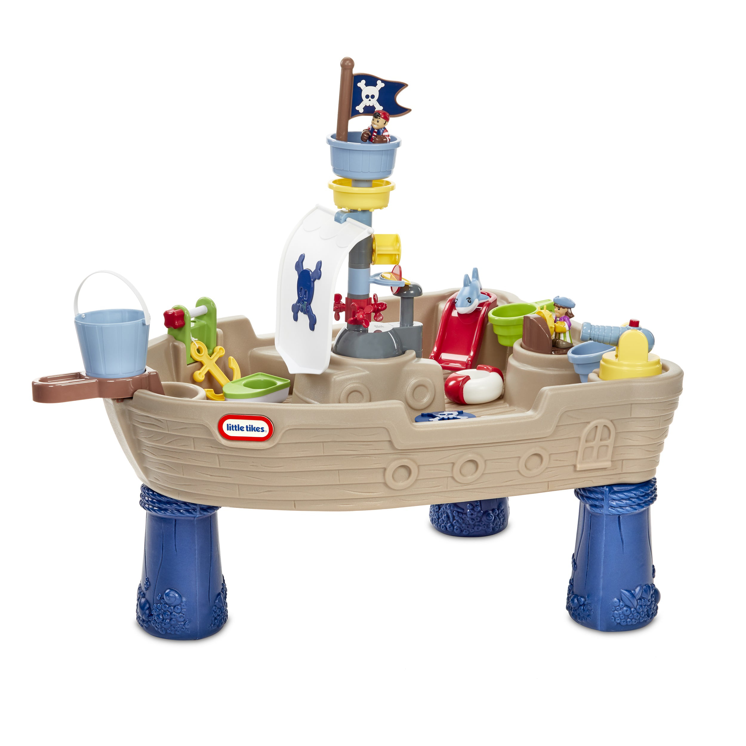 Little Tikes Treasure Trove Water Table and Role Play Pirate Ship