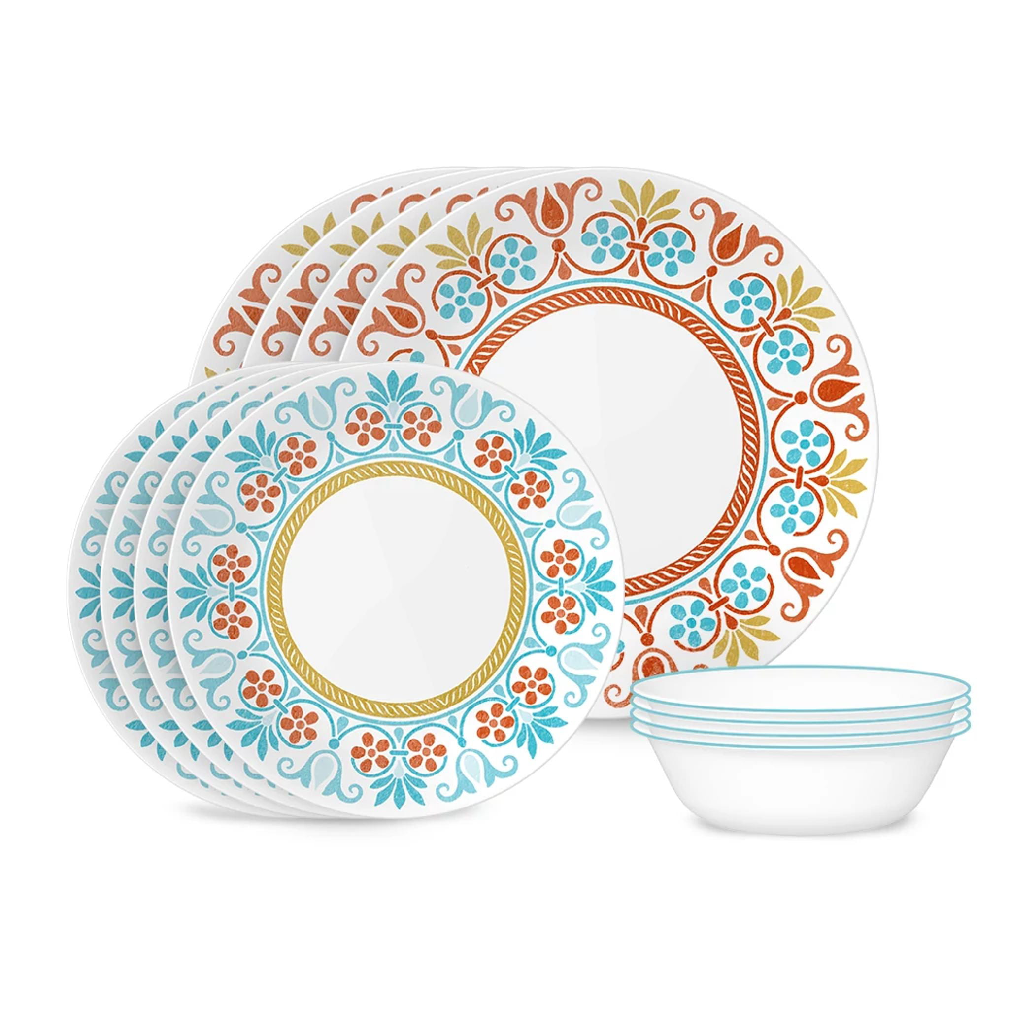 Corelle Global Collection Terracotta Dreams 18-piece Dinnerware Set. Service for 6