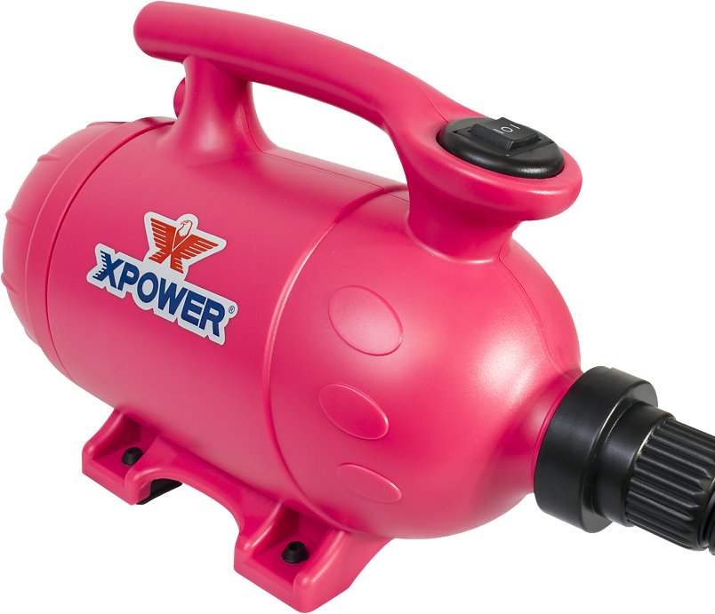 XPOWER B-2 “Pro-At-Home” Pet Dryer and Vacuum (Pink)