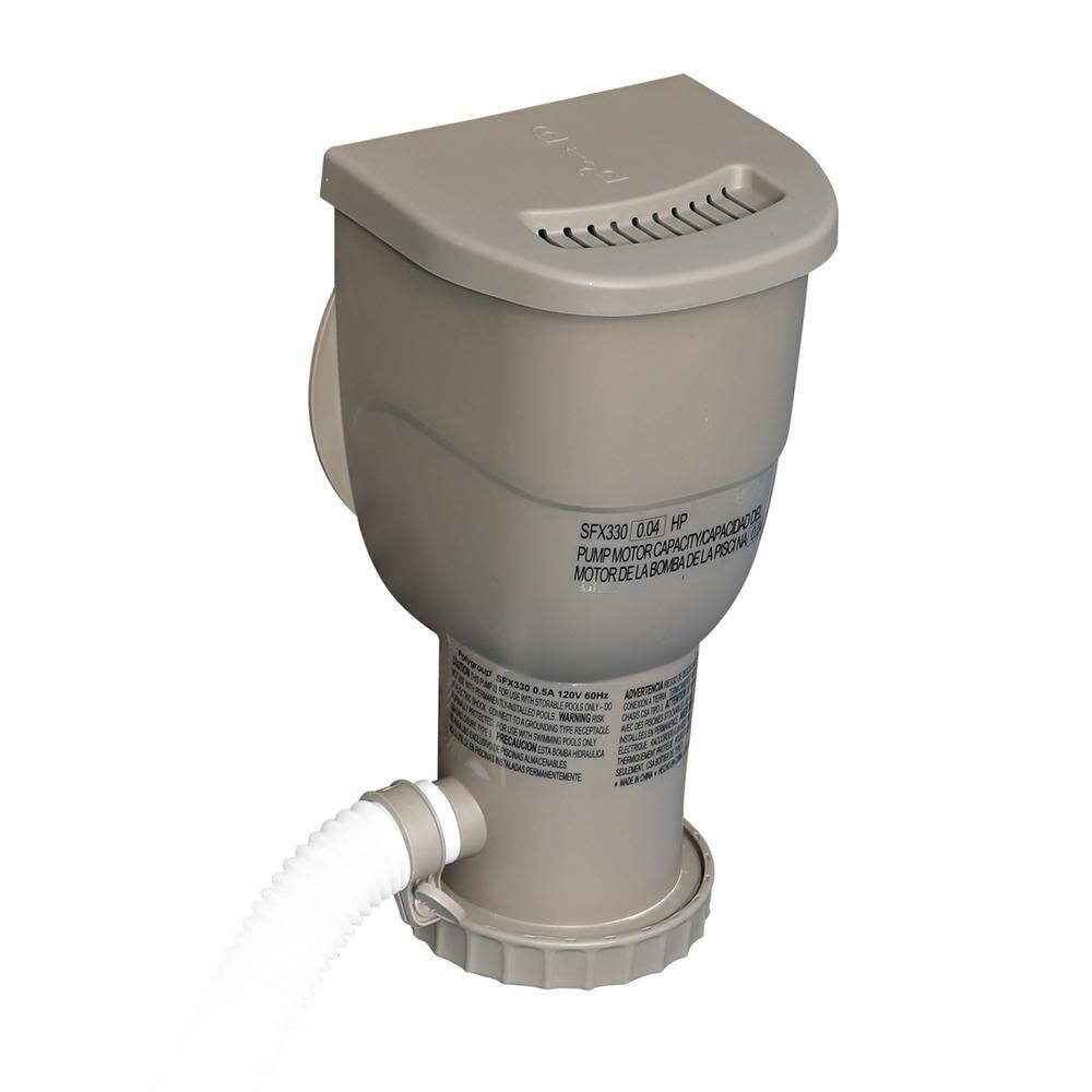 Summer Waves P20010305 10 ft. x 30 in. Round Framed Swimming Pool with Exterior Wicker Print. Tan