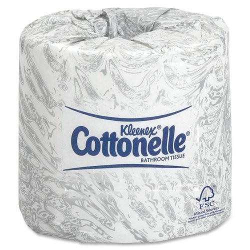 Cottonelle Professional Bulk Toilet Paper for Business (13135). Standard Toilet Paper Rolls. 2-PLY. White. 20 Rolls per Case. 451 Sheets per Roll