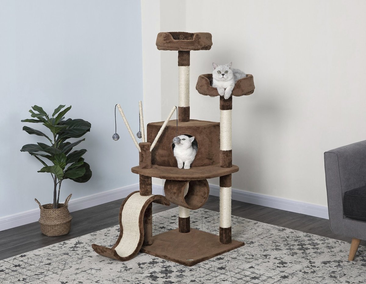 Go Pet Club 55-in Slide Cat Tree