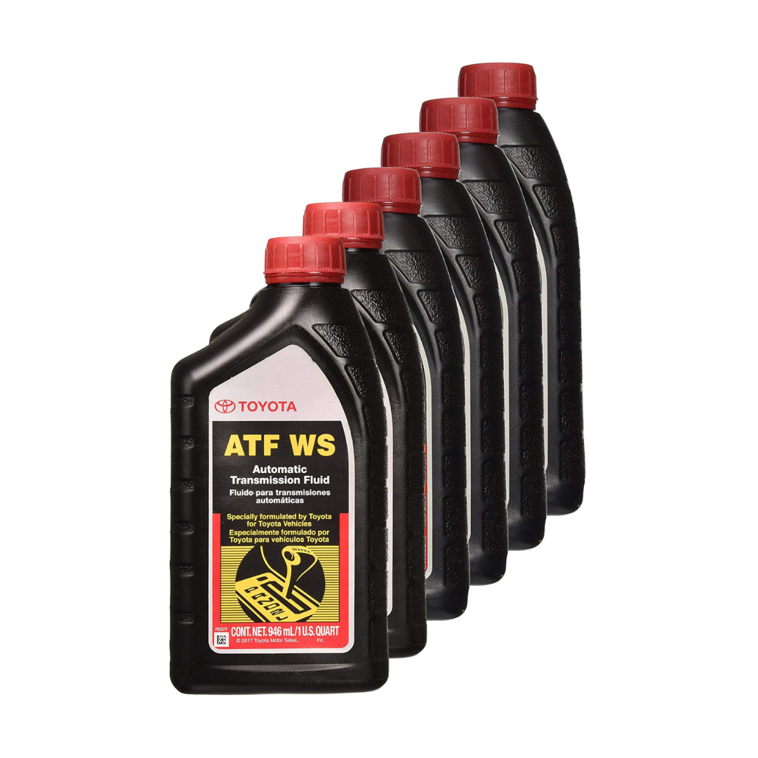 Toyota 00289-ATFWS Automatic Transmission Fluid. 192 Ounces. 6 Pack