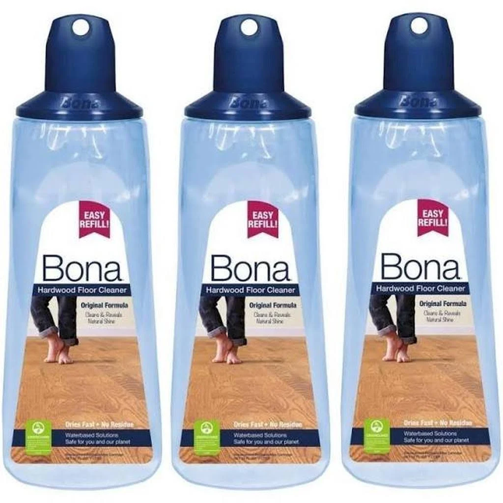 Bona WM700054001 Hardwood Floor Cleaner (3 Pack) 34 oz. Cartridge