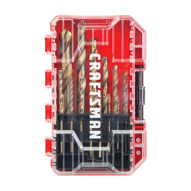 CRAFTSMAN Drill Bit Set. Gold Oxide. 14-Piece (CMAM2214)