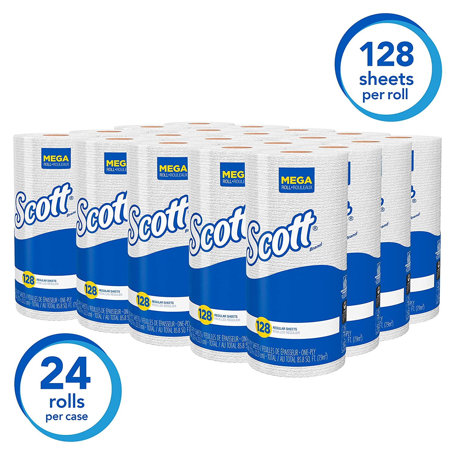 Scott Kitchen Paper Towels. Fast-Drying Absorbency Pockets. 20 Rolls