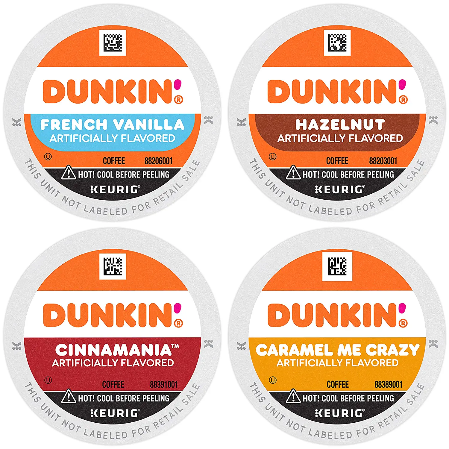 Dunkin- Mixed Flavor Coffee Variety Pack 60 Keurig K-Cup Pods