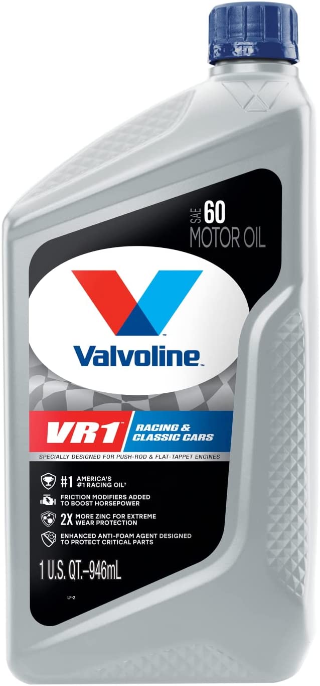 Valvoline 822403 Vr1 Racing 60 6/1 Qt Cs